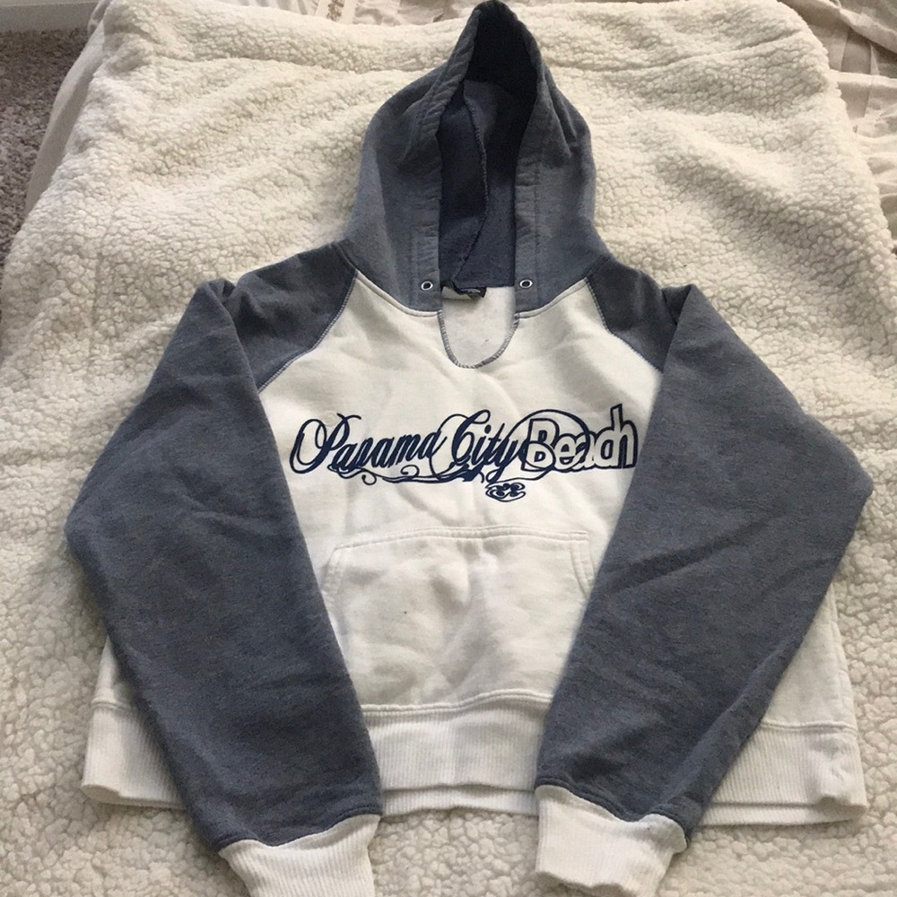 Panama City beach crop hoodie